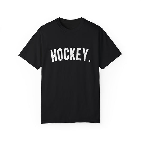 Rustic Design Hockey Adult Unisex Premium T-shirt