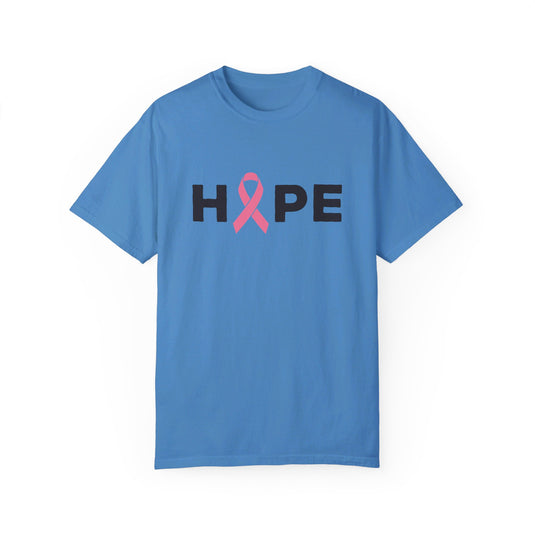 Hope Cancer Ribbon Adult Unisex Premium T-Shirt