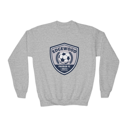 Edgewood Premier FC Unisex Youth Basic Crewneck Sweatshirt