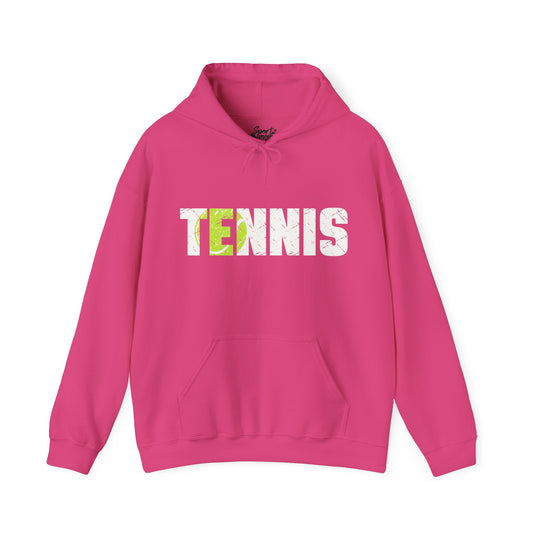 Tennis Adult Unisex Basic Hooded Sweatshirt