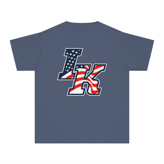 Iron Knights Youth Premium Tshirt - w/Flag Logo Only