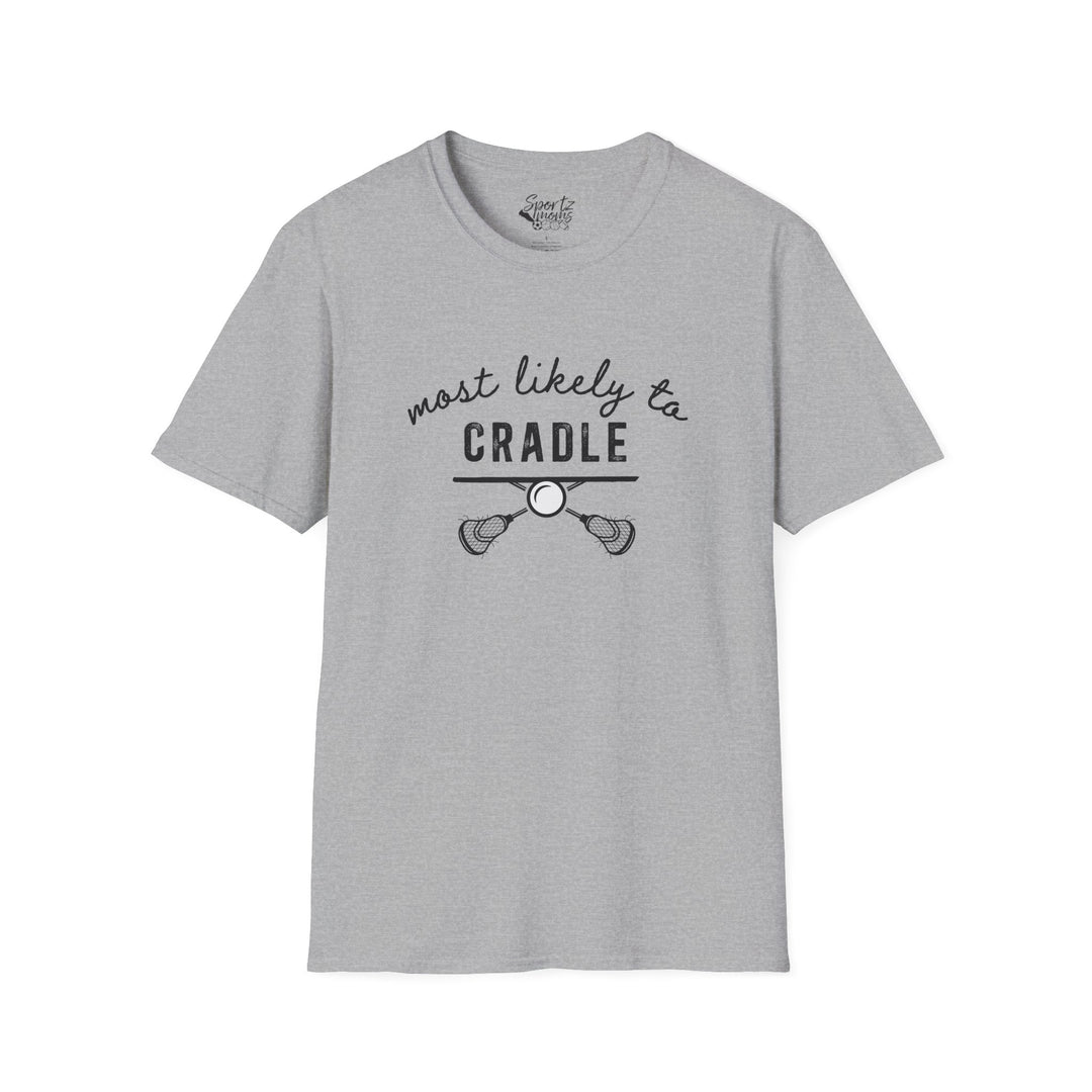 Most Likely To Lacrosse Adult Unisex T-Shirt