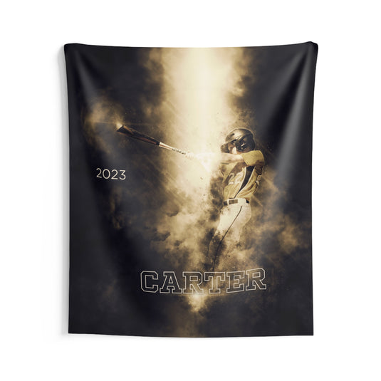 Indoor Wall Tapestry w/Smoke Effect