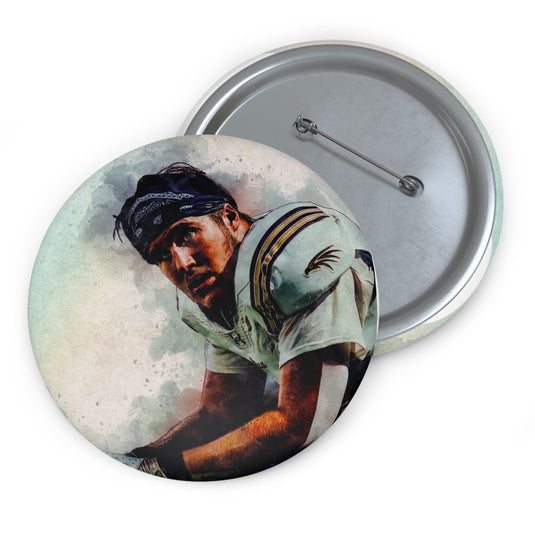 Offside Sports Photography Custom Pin Buttons - Watercolor Effect