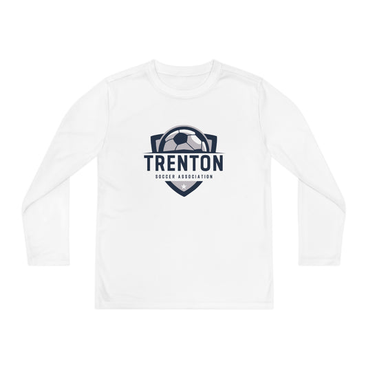 Trenton Soccer Association Unisex Youth Long Sleeve Competitor Moisture Wicking Shirt