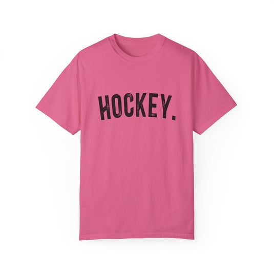 Rustic Design Hockey Adult Unisex Premium T-shirt