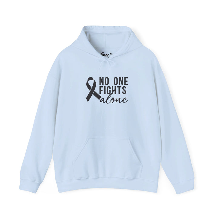 No One Fights Alone Adult Unisex Hooded Sweatshirt
