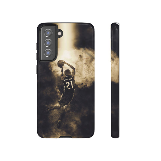 Custom Picture Tough Phone Case - Smoke Effect