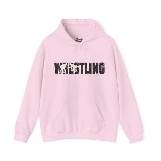 Wrestling Adult Unisex Basic Hooded Sweatshirt