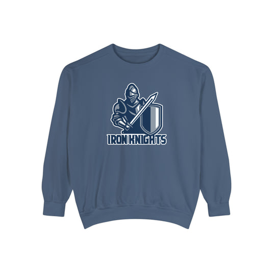 Iron Knights Premium Adult Unisex Crewneck Sweatshirt W/Knight Logo Only