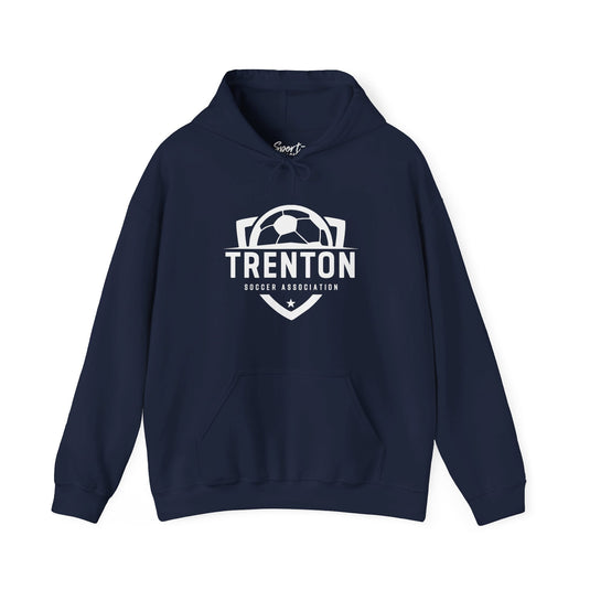 Trenton Soccer Association Unisex Adult Basic Hooded Sweatshirt