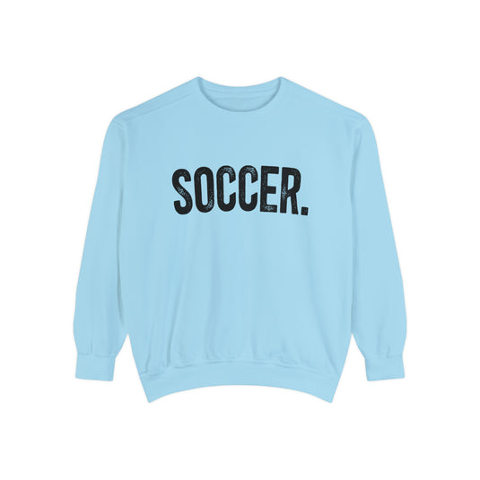 Rustic Design Soccer Adult Unisex Premium Crewneck Sweatshirt