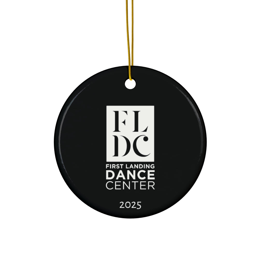 First Landing Center Dance Ceramic Ornament
