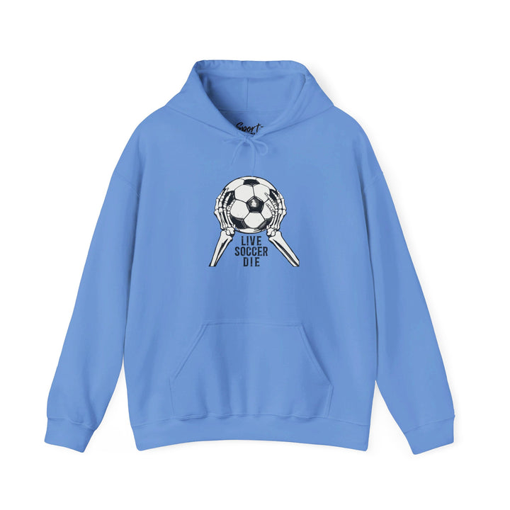 Live Soccer Die Adult Unisex Hooded Sweatshirt