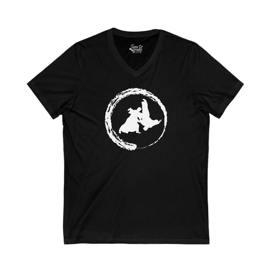 Bushido Martial Arts Academy Women's Adult V-Neck T-Shirt