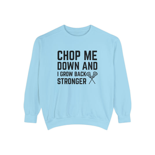 Chop Me Down Lacrosse Adult Unisex Premium Crewneck Sweatshirt