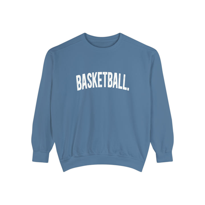 Rustic Design Basketball Adult Unisex Premium Crewneck Sweatshirt