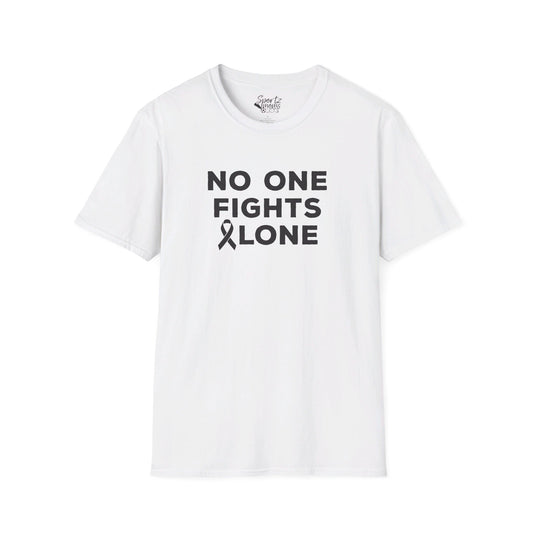 No One Fights Alone Adult Unisex Basic T-Shirt