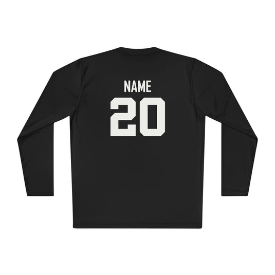 Unisex Adult Long Sleeve Competitor Moisture Wicking Shirt Color Options 1