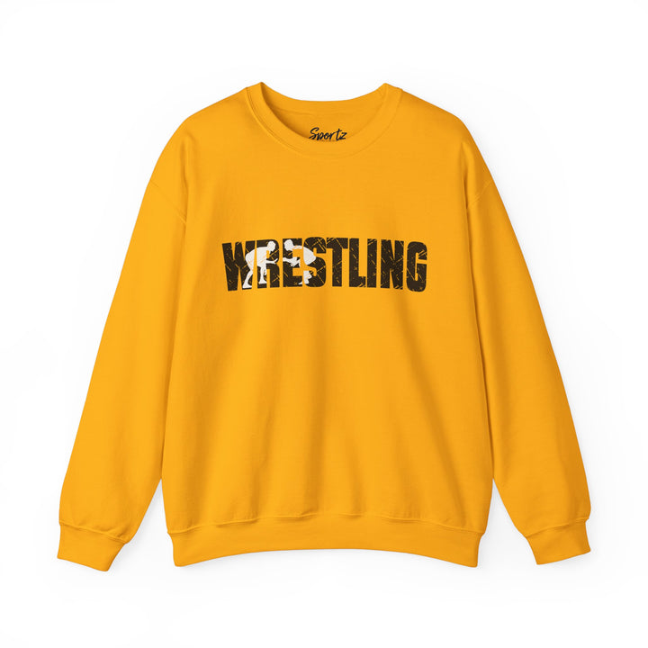 Wrestling Adult Unisex Crewneck Sweatshirt