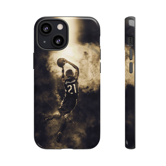 Custom Picture Tough Phone Case - Smoke Effect