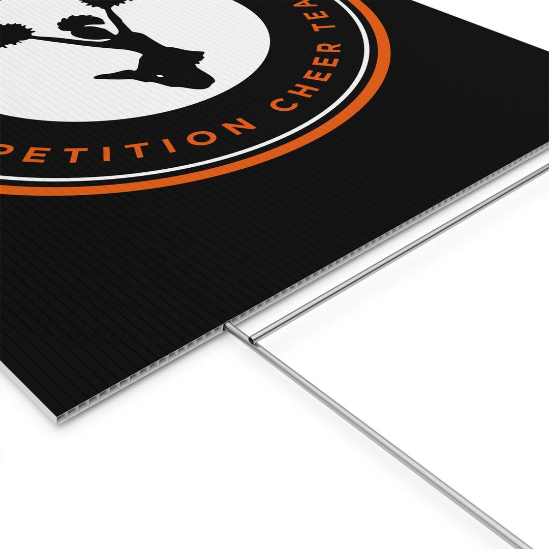 Babylon Youth Competition Cheerleading Plastic Yard Sign