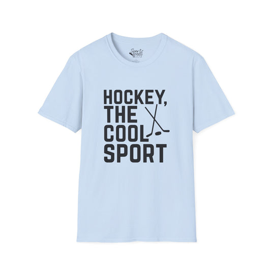 Hockey The Cool Sport Adult Unisex Basic T-Shirt