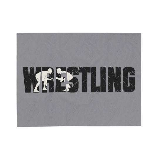 Wrestling Plush Blanket