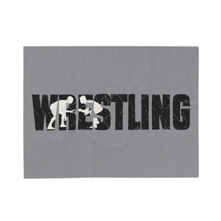 Wrestling Plush Blanket