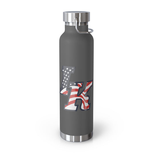 Iron Knights 22oz Bottle - w/Flag Design Only