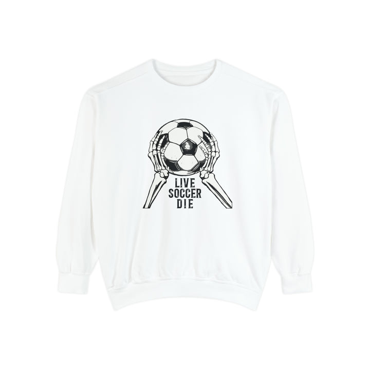 Live Soccer Die Adult Unisex Premium Crewneck Sweatshirt