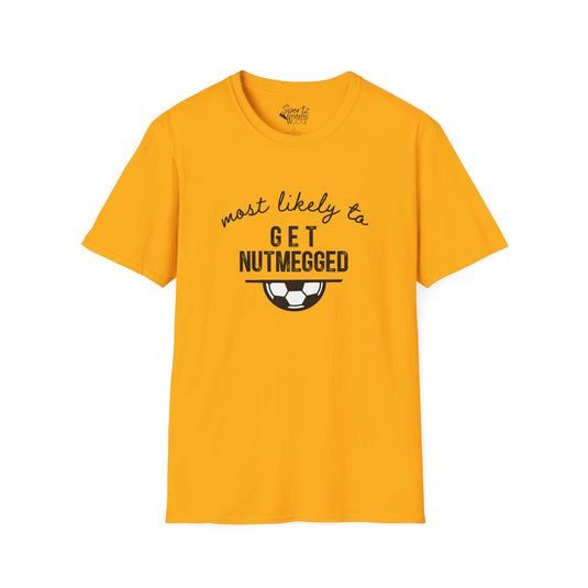 Most Likely To Soccer Adult Unisex Basic T-Shirt