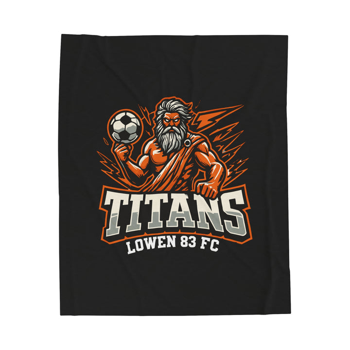SBL Titans Velveteen Plush Blanket