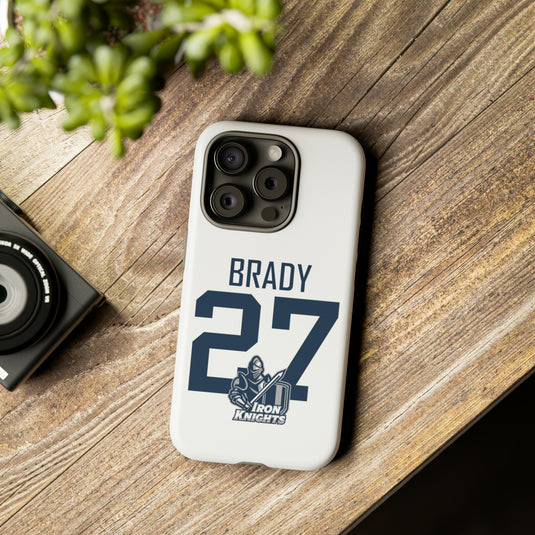 Iron Knights Phone Case w/Knight Design and Name & Number