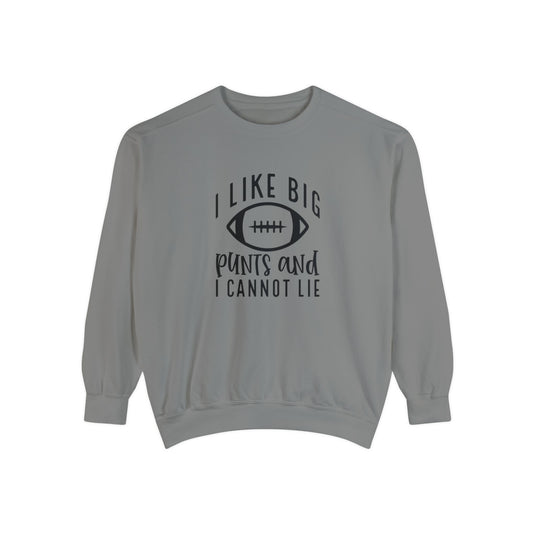 I Like Big Punts Football Adult Unisex Premium Crewneck Sweatshirt