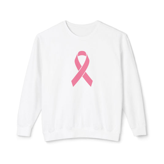 Cancer Ribbon Adult Unisex Premium Crewneck Sweatshirt