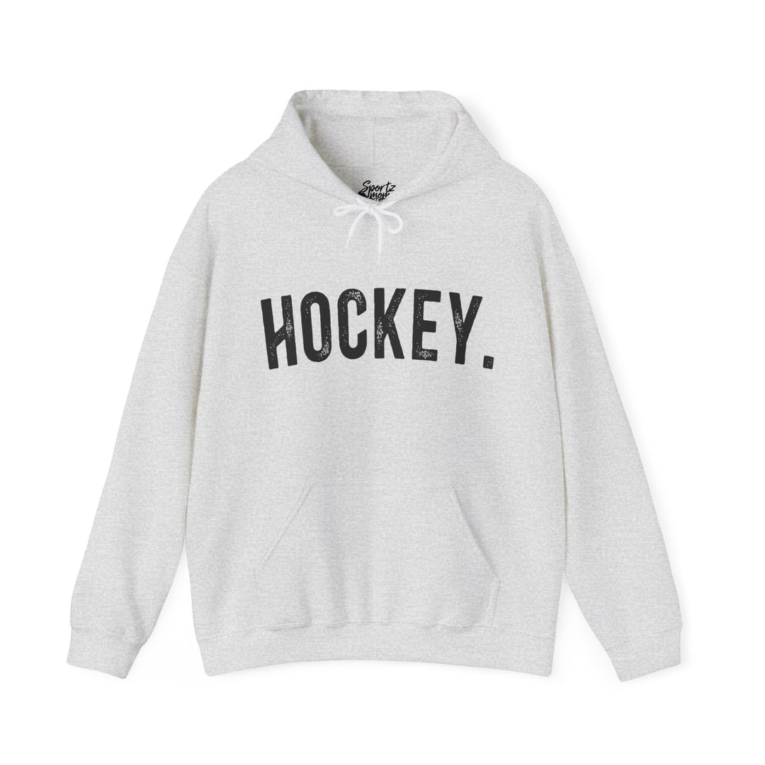 Rustic Design Hockey Adult Unisex Hooded Sweatshirt