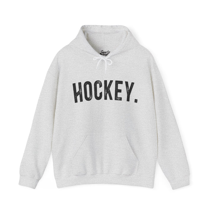 Rustic Design Hockey Adult Unisex Hooded Sweatshirt