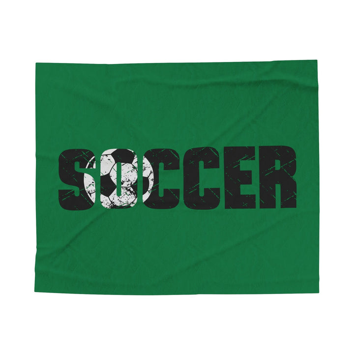 Soccer Plush Blanket