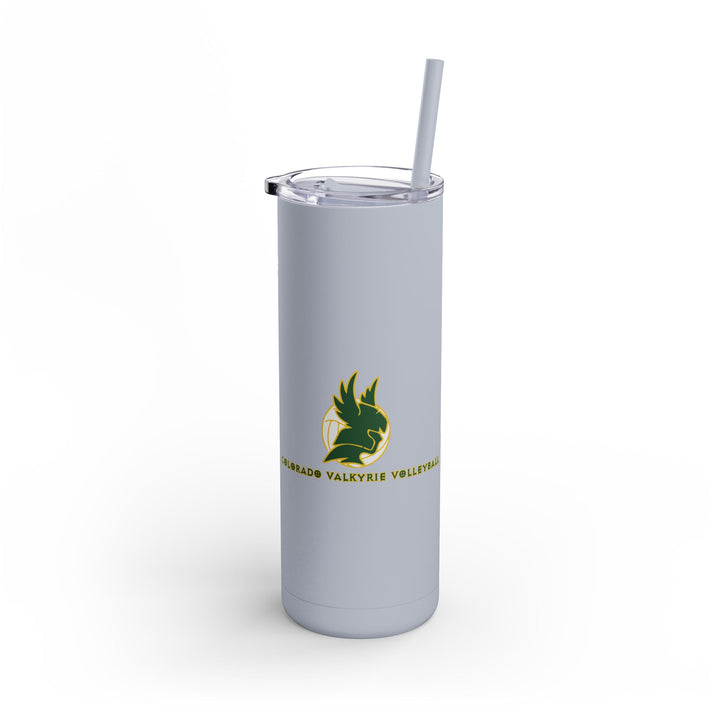 Colorado Valkyrie Volleyball Club Skinny Matte Tumbler 20oz