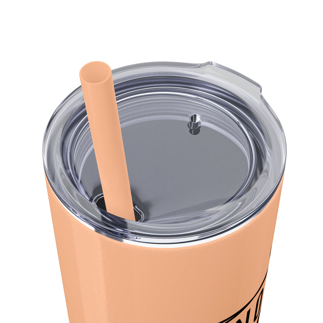 No Place Like Home V2 Baseball 20oz Skinny Tumbler with Straw in Matte or Glossy