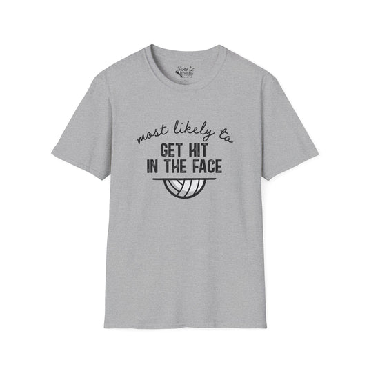 Most Likely To Volleyball Adult Unisex Basic T-Shirt