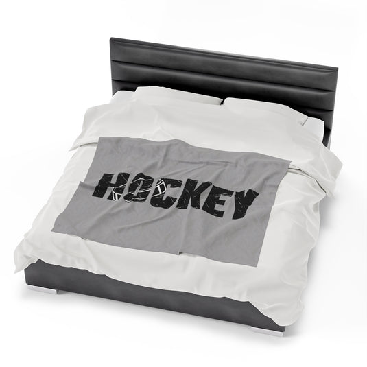 Hockey Plush Blanket