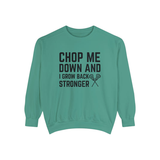 Chop Me Down Lacrosse Adult Unisex Premium Crewneck Sweatshirt