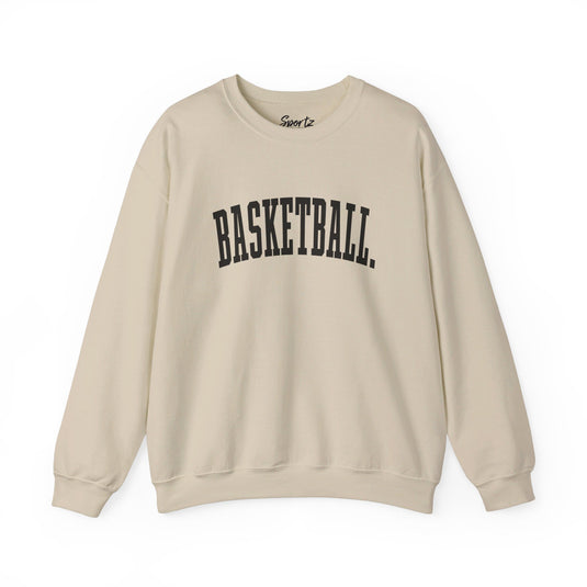 Tall Design Basketball Adult Unisex Basic Crewneck Sweatshirt