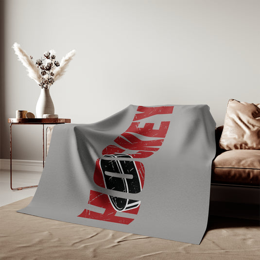 Hockey Sweatshirt Blanket