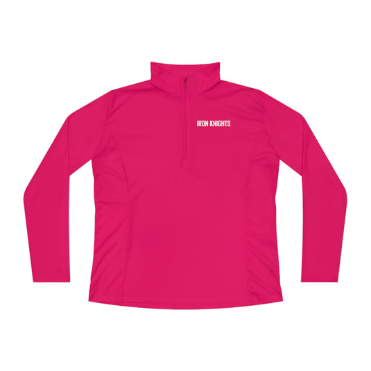 Iron Knights Women's Quarter-Zip Pullover w/Text Only