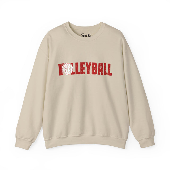 Volleyball Adult Unisex Crewneck Sweatshirt