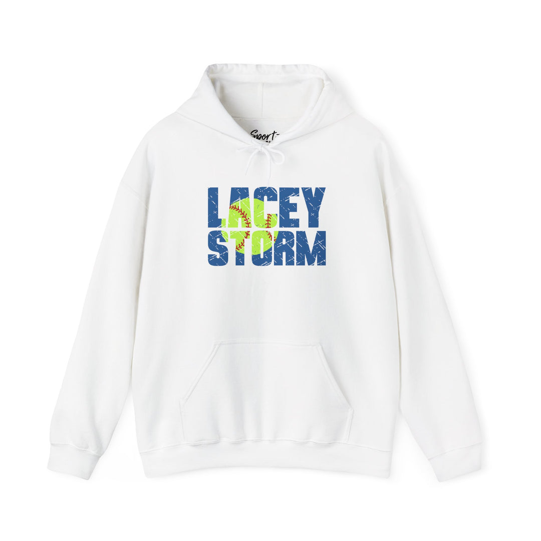 Lacey Storm Unisex Adult Hooded Sweatshirt - Softball Design