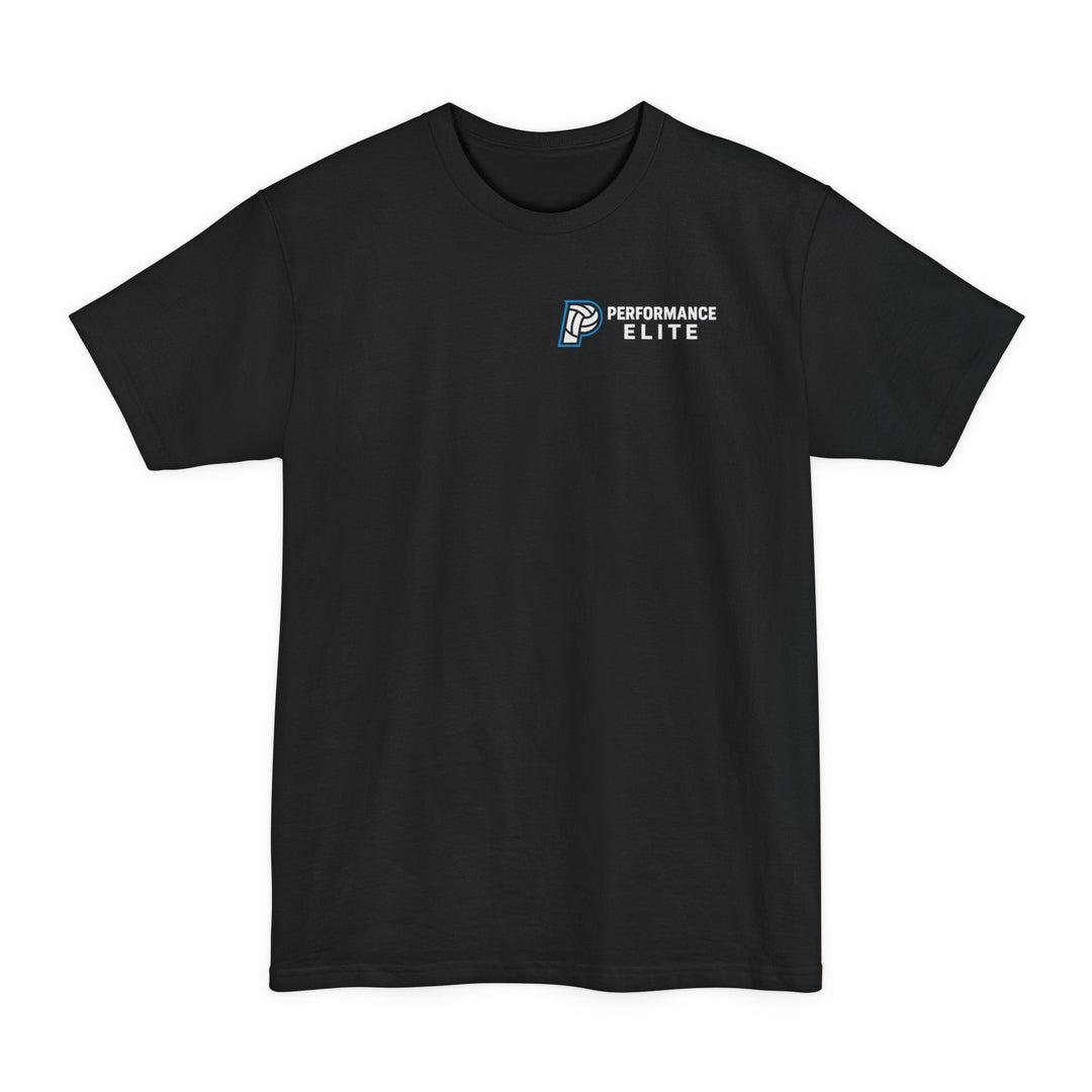 Performance Elite Unisex Adult Premium Tall T-Shirt w/Front & Back Logo
